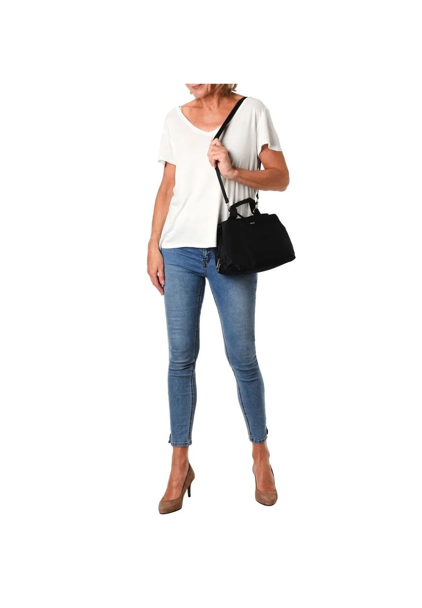 PICARD Henkeltasche, Emblem, für Damen, schwarz, 99