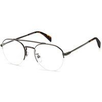Db7014 Gunmetal Oval-Brille