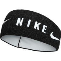 Nike Gestricktes Dri-FIT Leichtgewichts-Stirnband (Schwarz/Weiß)