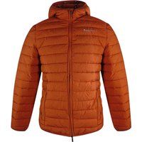 Aquascutum - Steppjacke für Herren, mit Kapuze, Aktiv (Rost Orange)