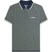 Lambretta - Poloshirt für Herren (Marine/Basilikum)
