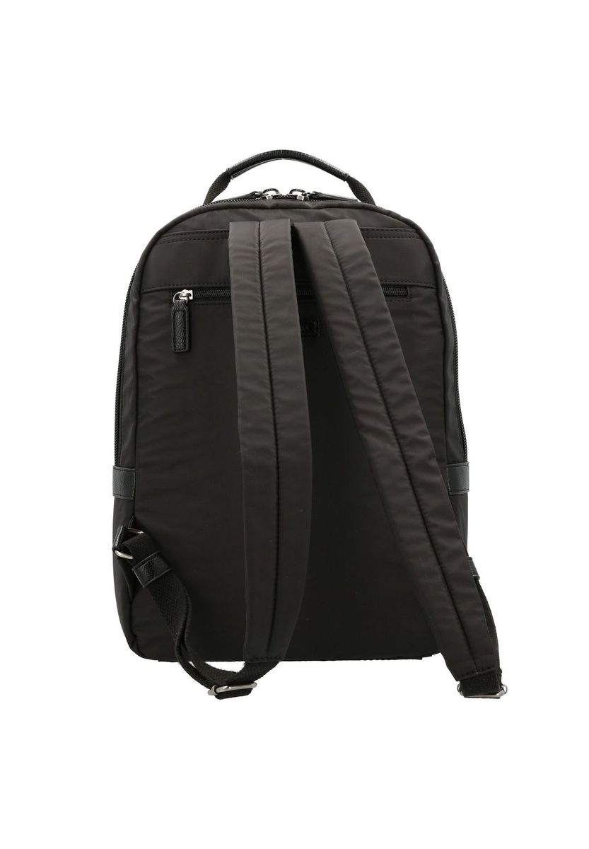 Klassischer Schwarzer Laptop Rucksack Unisex