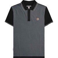 Lambretta - "SS24" Poloshirt für Herren (Schwarz/Eisen)
