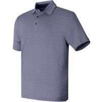 Gestreiftes kurzärmeliges Golf-Poloshirt
