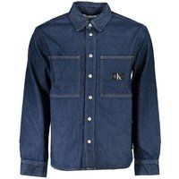 Klassische Jeanshemdjacke mit Taschen