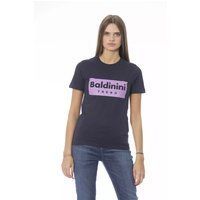 Baumwoll T-Shirt mit Grafikprint