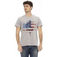 Lässiges T-Shirt mit amerikanischer Flagge