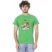 Baumwoll-T-Shirt mit Grafikprint
