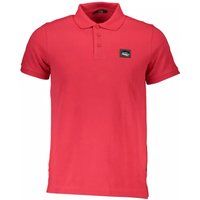 Modernes einfarbiges Baumwoll-Poloshirt