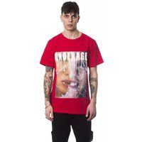 Grafikdruck Rundhals-T-Shirt