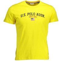 Klassisches T-Shirt mit Rundhalsausschnitt und Aufdruck