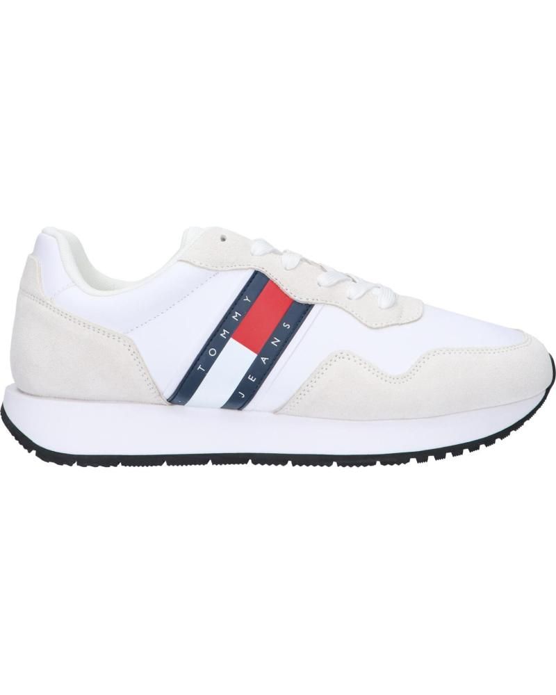 Retro-inspirierter Sneaker im Lederlook