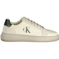 Minimalistische Leder-Sneaker mit niedrigem Schaft
