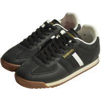Lambretta Herren Diego Sneakers (Schwarz/Weiß)