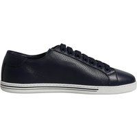 Leder-Sneakers im Low-Cut-Stil