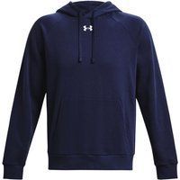 Under Armour - "Rival" Kapuzenpullover für Herren/Damen Unisex (Mitternachtsblau/Weiß)