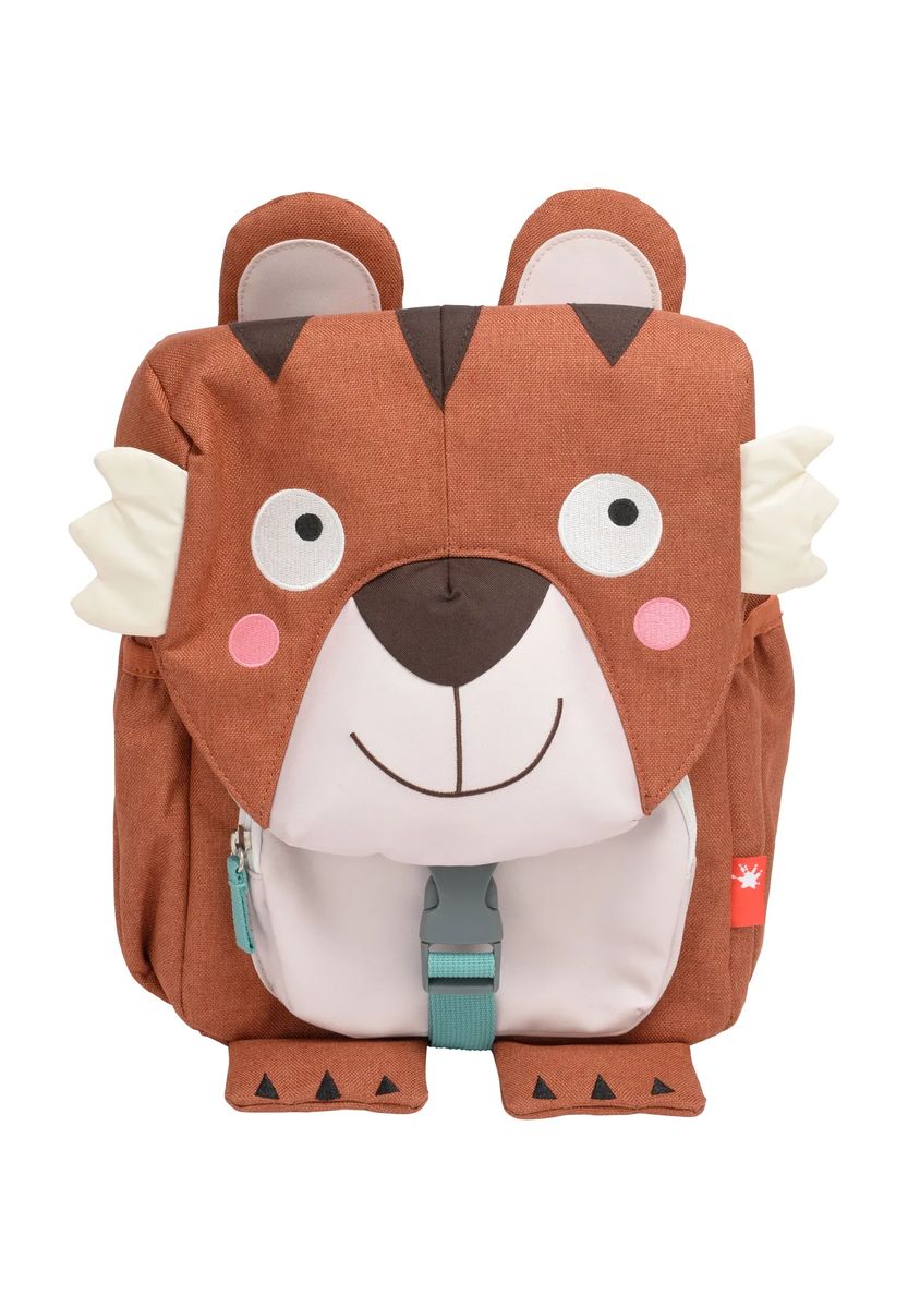 sigikid® Rucksack, Polyester, Steckverschluss, für Kinder, braun