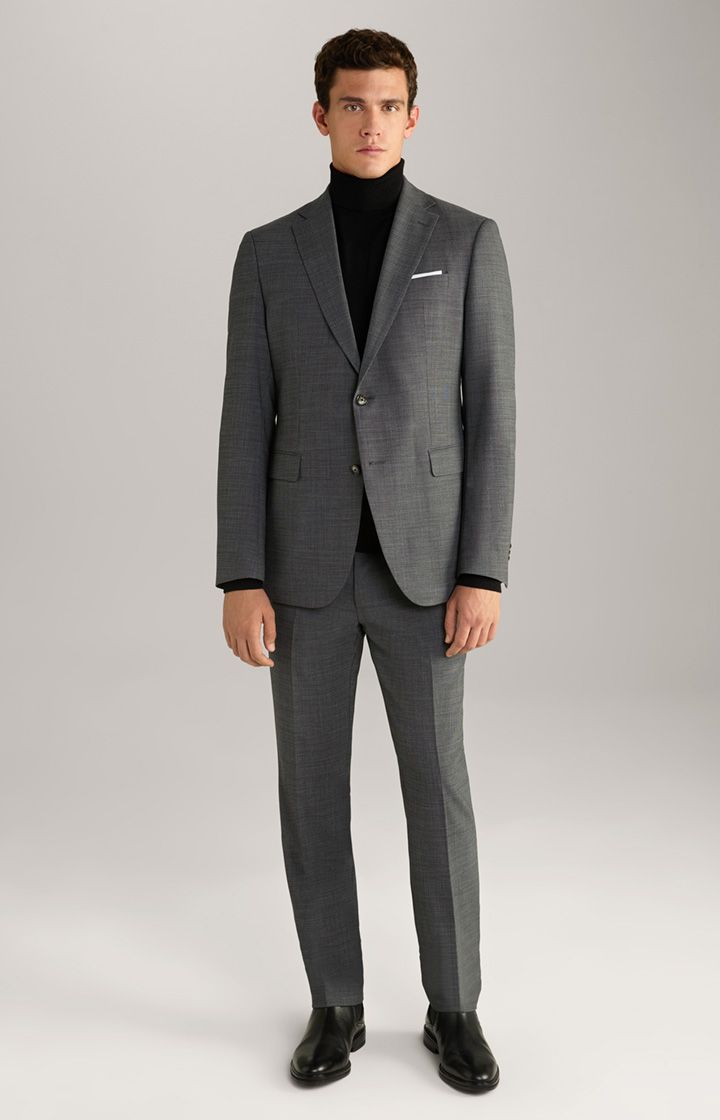 JOOP! Herren Donte Schwarzer Rollkragenpullover aus Merinowolle