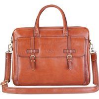 Leder Messenger Bag Laptop Aktentasche