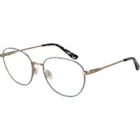 Runde Metallrahmen-Brille