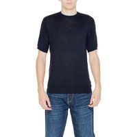 Kurzärmliger Pullover aus Merinowolle