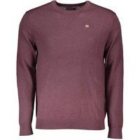 Klassischer Strickpullover mit Rundhalsausschnitt