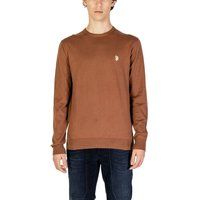 Rundhals Pullover mit langen Ärmeln