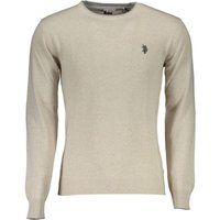 Klassischer Strickpullover mit Rundhalsausschnitt
