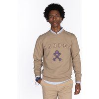 Sweatshirt im Retro-Stil aus Baumwollmischung