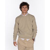 Klassisches Baumwoll-Sweatshirt mit Rundhalsausschnitt