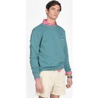 Baumwoll-Sweatshirt mit Rundhalsausschnitt und Logo
