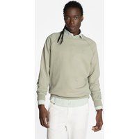 Baumwollmischung-Sweatshirt mit Rundhalsausschnitt