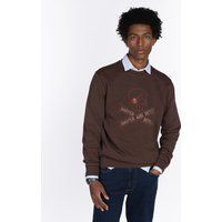 Lässiges Baumwoll-Sweatshirt mit Grafikprint