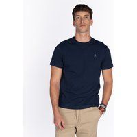 Klassisches Baumwoll T-Shirt mit Rundhalsausschnitt