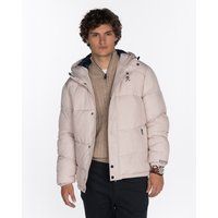 Isolierte Pufferjacke mit Kapuze