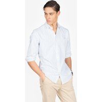 Gestreiftes Oxford-Hemd aus Baumwolle, Relaxed Fit
