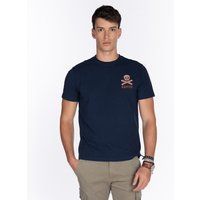 Lässiges Baumwoll-T-Shirt mit Grafikprint