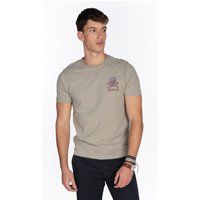 Lässiges Baumwoll-T-Shirt mit Grafikprint