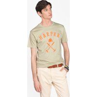 T-Shirt aus Baumwolljersey mit Grafikprint