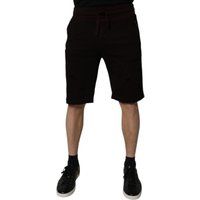Abgenutzte Bermuda-Shorts aus Baumwollmischung