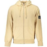 Lässiger Kapuzenpullover mit Reißverschluss und Logo-Patch