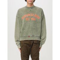 Sweatshirt mit Grafikprint und Acid-Wash-Optik