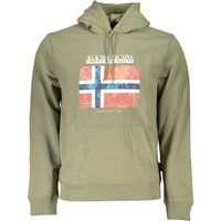 Hoodie aus Baumwollmischung mit Grafikprint