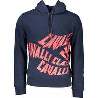 Herren Kapuzenpullover Marineblau mit Logo