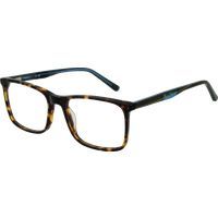 Rechteckige Schildpatt Vollrandbrille