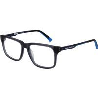 Rechteckige Vollrandbrille in Blau