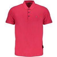 Klassisches einfarbiges Baumwoll-Poloshirt