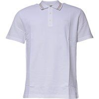 Weißes Versace Poloshirt mit griechischem Schlüssel