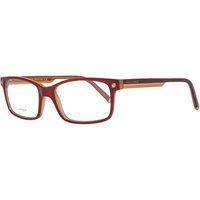 5036 Brille Braune Rahmen