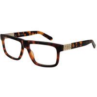 Rechteckige Schildkrötenbrille
